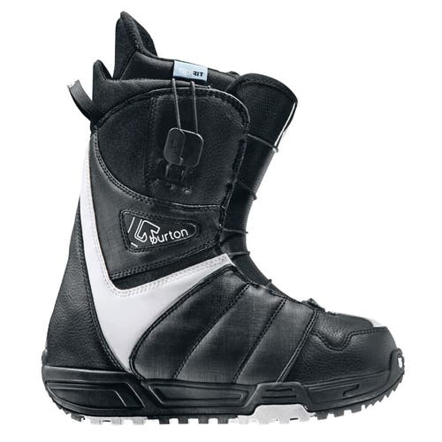 NEW! Burton Mint Womens Snowboard Boots!  Black & White  Size 5 Euro 35