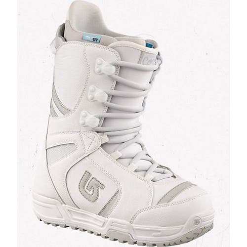 NEW! Burton Coco Womens Snowboard Boots!  White  Size 4 Euro 34