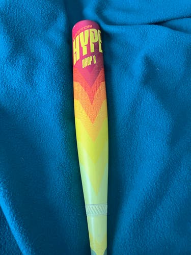 Used 2024 Easton Hype Fire USSSA Certified Bat (-8) Composite 24 oz 32"