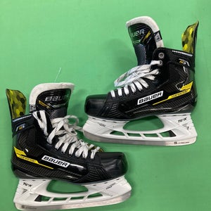 Used Senior Bauer Supreme M3 Hockey Skates Regular Width Size 6.5