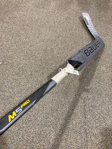 Used Intermediate Bauer Supreme M5 Pro Regular Goalie Stick Paddle 23"