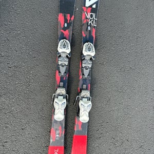 Used Kid's Volkl Ledge Skis With Bindings Skis