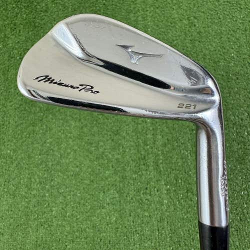 Mizuno Pro 221 Forged 7 Iron Project X IO 6.0 Stiff Steel Right Handed +1/2”