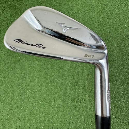 Mizuno Pro 221 Forged 6 Iron Project X IO 6.0 Stiff Steel Right Handed +1/2