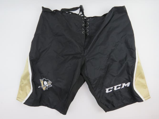 CCM PP10 Pittsburgh Penguins NHL Pro Stock Ice Hockey Player Pant Shell XL