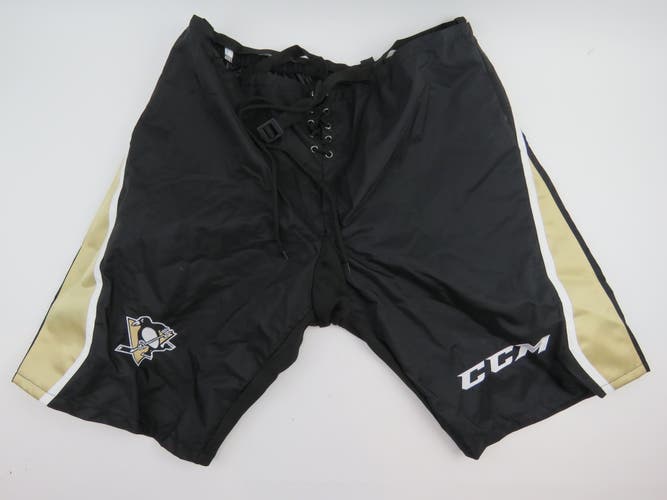 CCM PP10 Pittsburgh Penguins NHL Pro Stock Ice Hockey Player Pant Shell Large +1