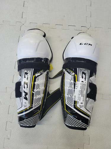 Used Ccm Super Tacks As1 10" Hockey Shin Guards