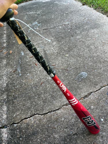 Used Kid Pitch (9YO-13YO) Marucci CAT Bat USABat Certified (-10) Alloy 18 oz 28"