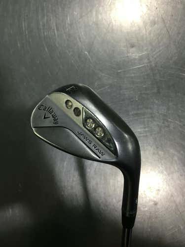 Used Callaway Jaws Raw 60 Degree Stiff Flex Steel Shaft Wedges