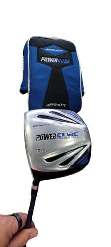 Used Affinity Powercube 10.5 Degree Regular Flex Graphite Shaft Drivers