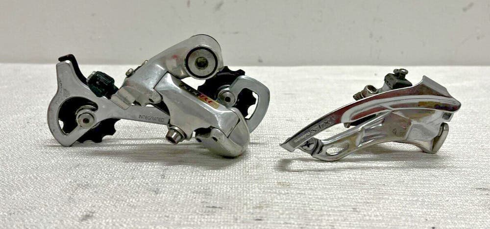 Shimano STX RD-MC38 Rear & STX FC-MC34 Front 3x8 Speed Mtn Bike Derailleurs