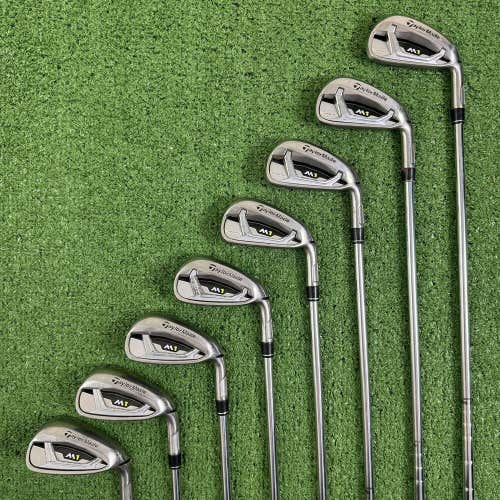 READ Taylormade M1 Iron Set 4-PW AW Regular Flex Xp 95 R300 Steel RH