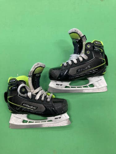 Used Youth Bauer GSX Hockey Goalie Skates Regular Width 13