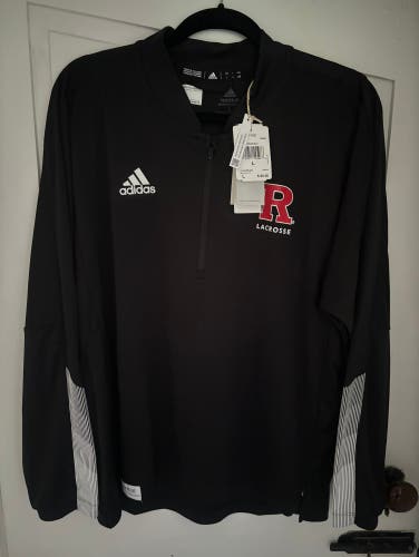 Adidas Men’s Rutger Lacrosse Quarter zip