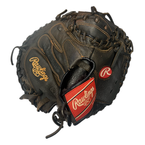 Rawlings Used Brown Right Hand Throw Baseball Glove