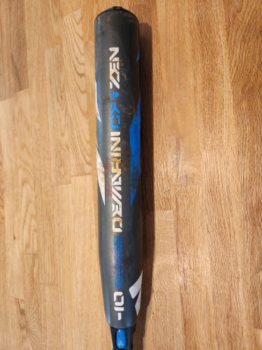 Used 2019 DeMarini CF Zen Bat (-10) Composite 20 oz 30"