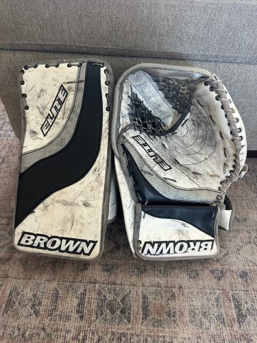 John brown Goalie Glove and Blocker