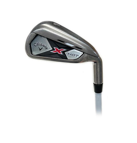 Callaway X Hot Single 6 Iron Graphite Callaway I-75g Regular Flex