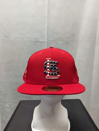 NWS ST. Louis Cardinals 2023 4th Of July New Era 59fifty 7 3/4 MLB