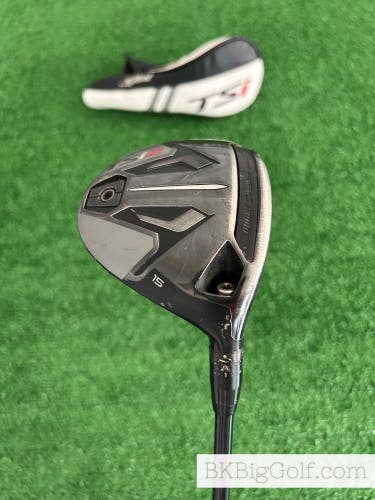 Titleist TSi2 15 Degree 3 Wood w Headcover / Stiff