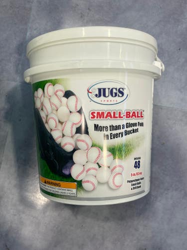 Used Practice White Jugs Small-Ball Baseballs 48 (4 Dozen) Practice