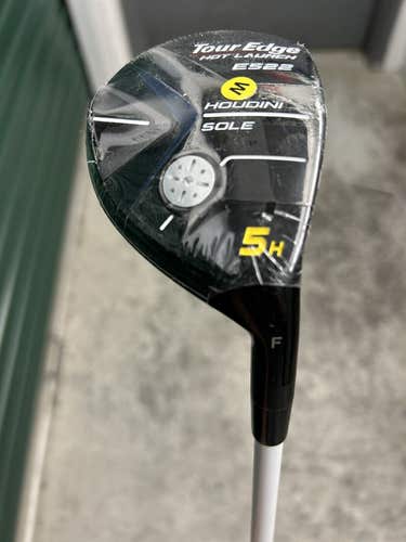 Tour Edge Hot Launch E522 5 Hybrid Right Hand Graphite Fubuki Ladies NEW 37"