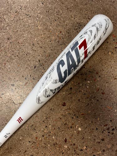 2018 Used Marucci CAT7 Bat USSSA Certified (-10) Alloy 20 oz 30"