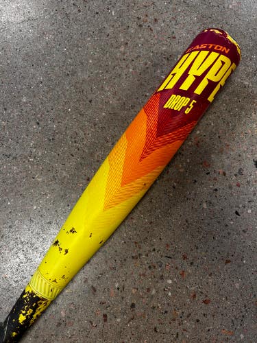 Used 2023 Easton Hype Fire Bat USSSA Certified (-5) Composite 25 oz 30"