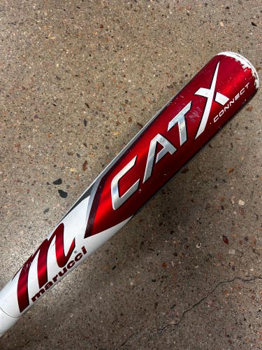 Used 2023 Marucci CAT X Connect Bat USSSA Certified (-5) Hybrid 25 oz 30"