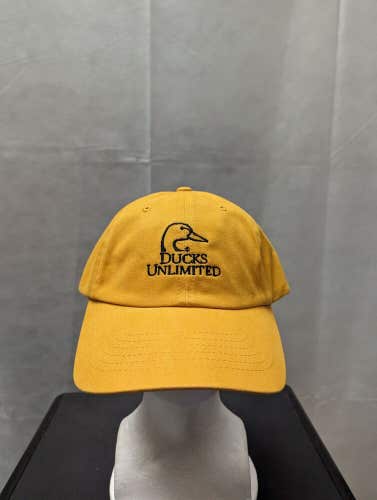 NWT Ducks Unlimited Strapback Hat Yellow