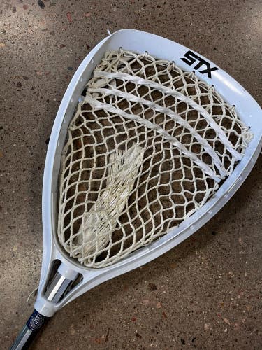 Used STX Shield 100 Goalie Head and Warrior Alloy Good Stick