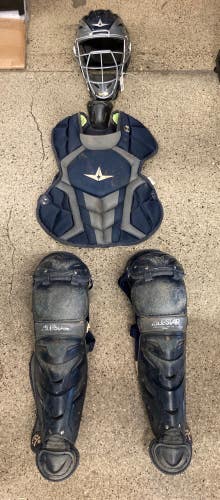 Used Intermediate All Star System 7 Axis Catcher's Set