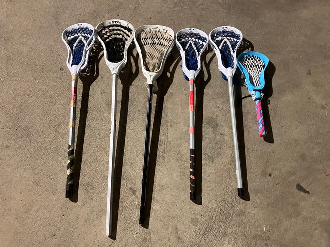 Beginner lacrosse sticks