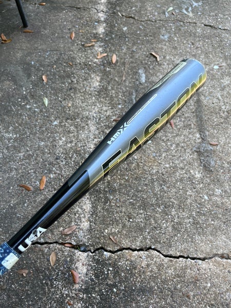 Used Kid Pitch (9YO-13YO) Easton Omen Bat USABat Certified (-11) Alloy 17 oz 28"