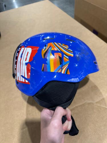 Blue Used Medium Kid's Smith Zoom Jr Helmet