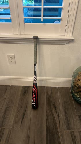 Used Marucci CAT X USABat Certified Bat (-11) Alloy 17 oz 28"