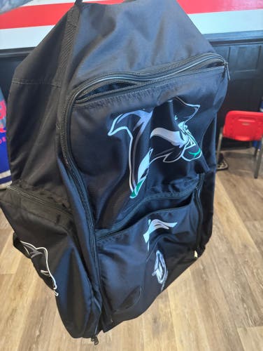 Hockey equipment backpack