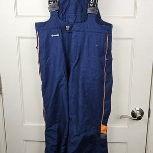 Spyder Force Pants Ski Snowboard Black Bibs Suspenders Youth Kids 18