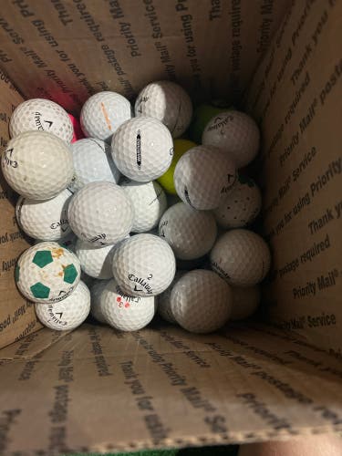 Used Callaway 50 Pack Balls