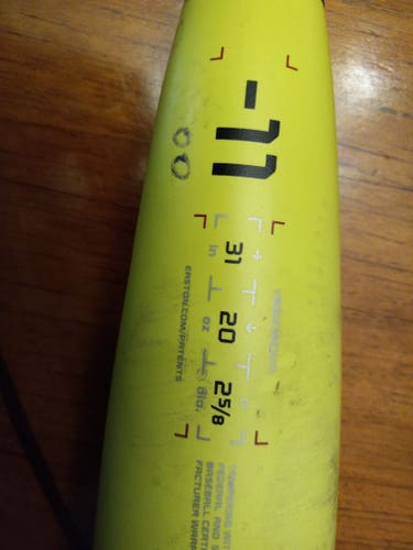 Used 2023 Easton ADV 360 USABat Certified Bat (-11) Composite 21 oz 31"