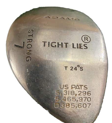 Adams Tight Lies VMI Strong 7 Wood 24* RH Men's Regular Graphite 41.5" Headcover