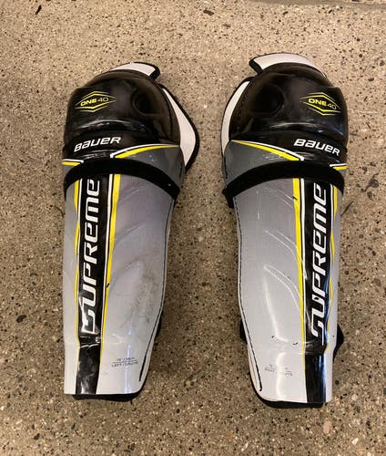 Used Senior Bauer Supreme One40 Shin Pads 15"