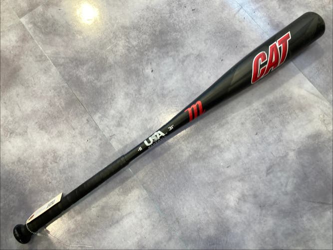 Used 2021 Marucci CAT Bat USABat Certified (-11) Alloy 20 oz 31"