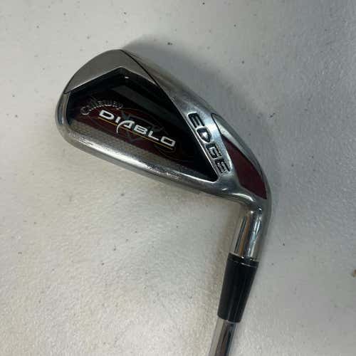 Used Callaway Diablo Edge 6 Iron Regular Flex Steel Shaft Individual Iron