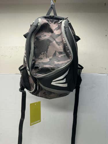 Used Easton Backpack Grey Camo Baseball And Softball Equipment Bags