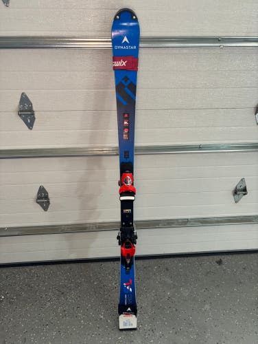 Used 2023 Racing With Bindings Max Din 15 Speed WC FIS SL Skis