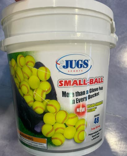 Used Yellow Jugs Small-Ball Baseballs 47 (4 Dozen)