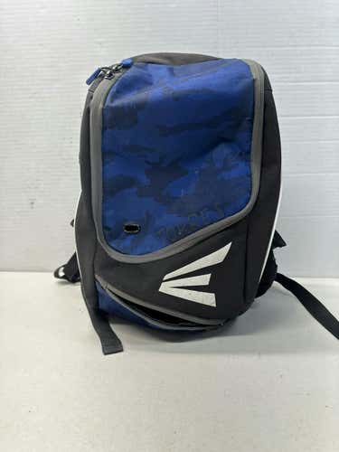 Used Easton Backpack Blue Camo Baseball And Softball Equipment Bags