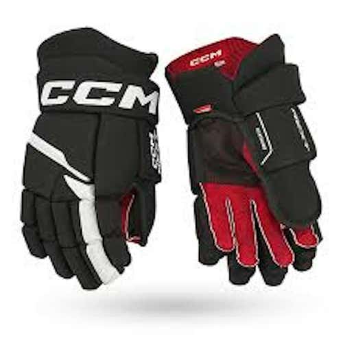 New Ccm Junior Next Glove Hockey Gloves 12"