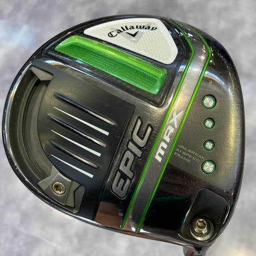 Used Men's Callaway Epic Max Driver Right Handed Stiff Flex 10.5 Loft